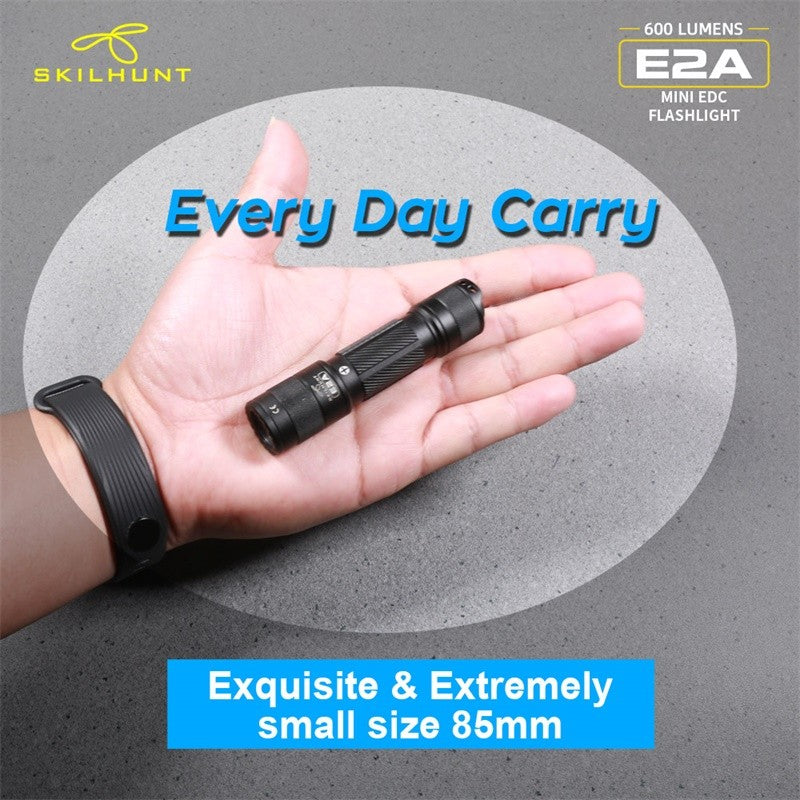 E2A – 600 Lumens - AA/14500 Compatible - TIR Optic Lens