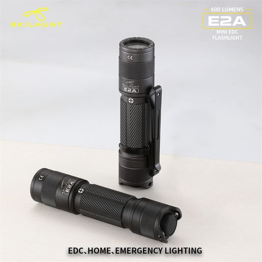 E2A – 600 Lumens - AA/14500 Compatible - TIR Optic Lens