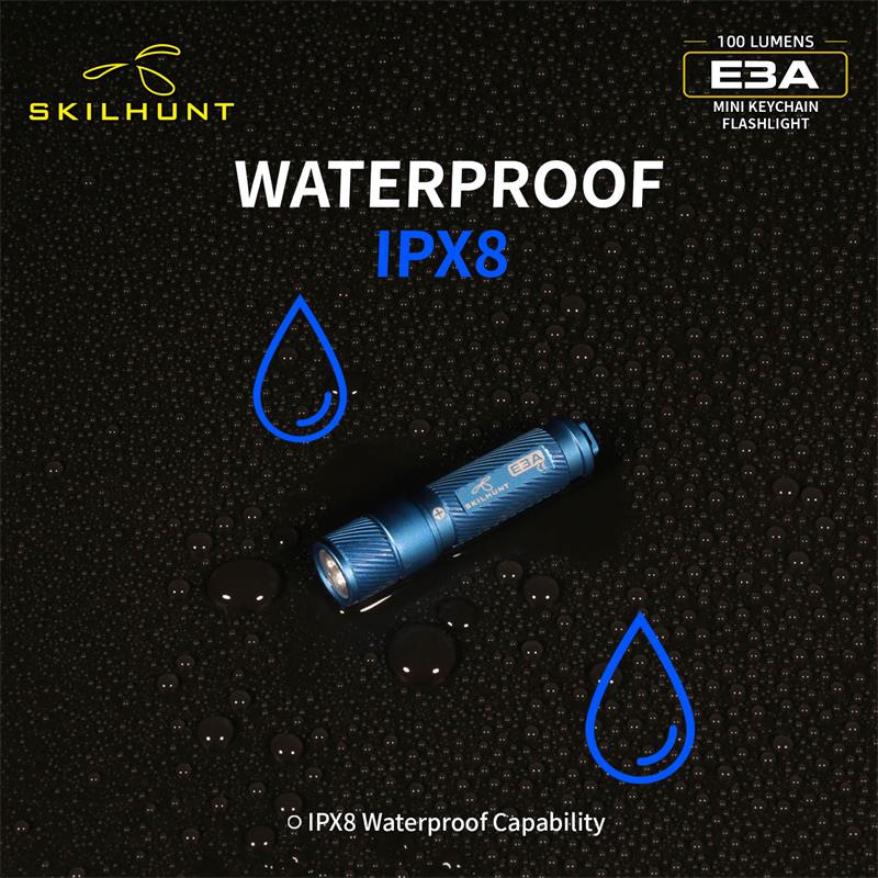 E3A - 100 Lumens - AAA Powered - TIR Optic Lens