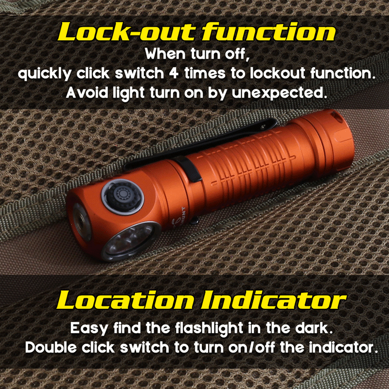 H200 - Dual-Channel White/Red Headlamp